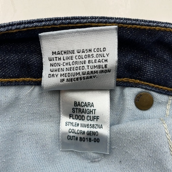 Hudson Jeans Bacara Straight Flood Cuff Size 25 - Picture 12 of 16